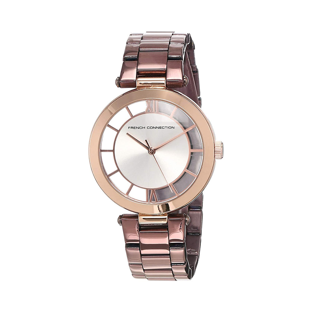 French Connection Analog Silver Dial Women's Watch-FCL0001B