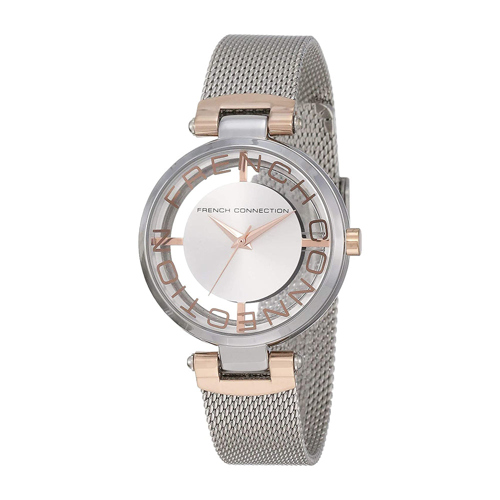 French Connection Analog Silver Dial Women's Watch-FCL0002C