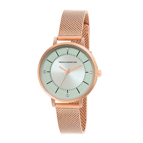 French Connection Analog Green Dial Women's Watch-FCN00010I
