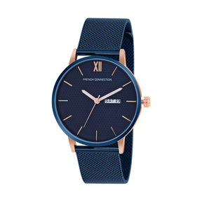 French Connection Analog Blue Dial Men's Watch-FCN00034D