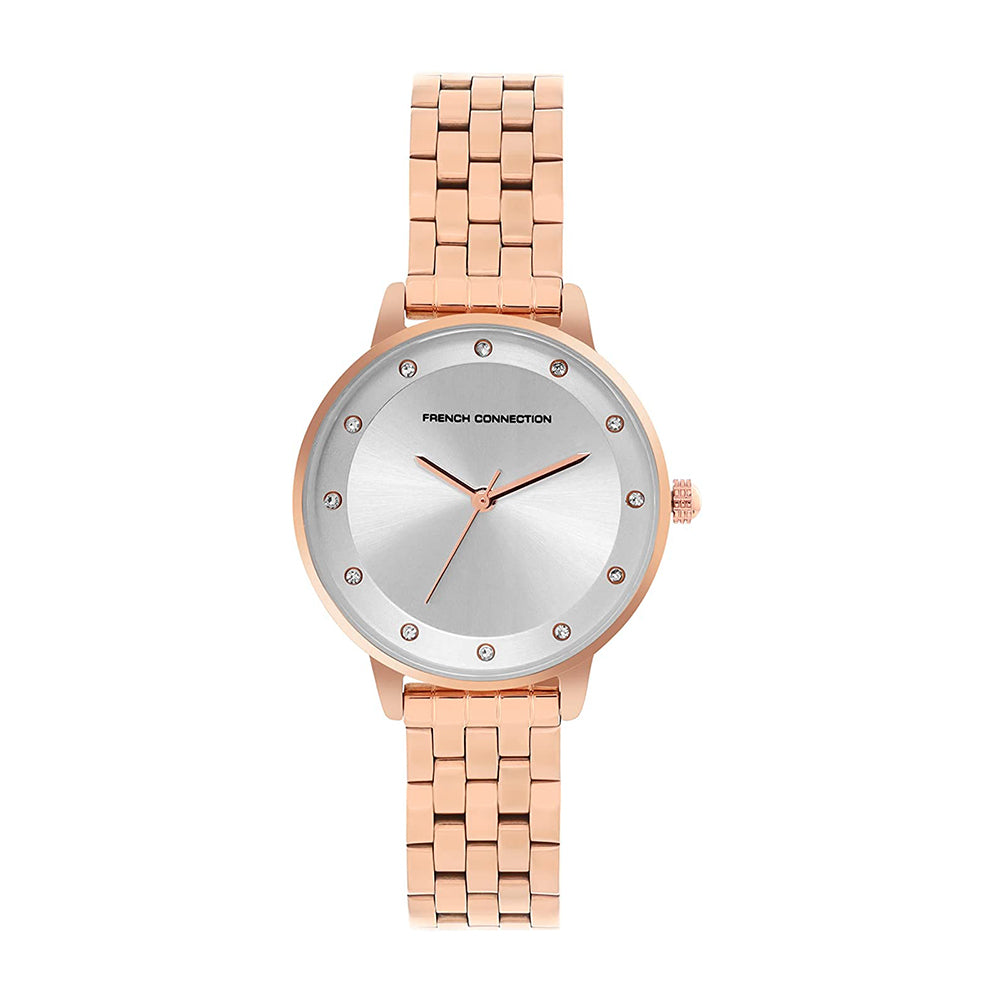 French Connection Analog Silver Dial Women's Watch-FCN00035B