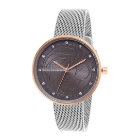 French Connection Analog Grey Dial Women's Watch-FCN00038G