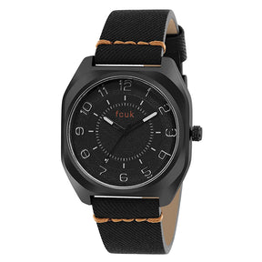 FCUK Analog Black Dial Men's Watch-FK00014A