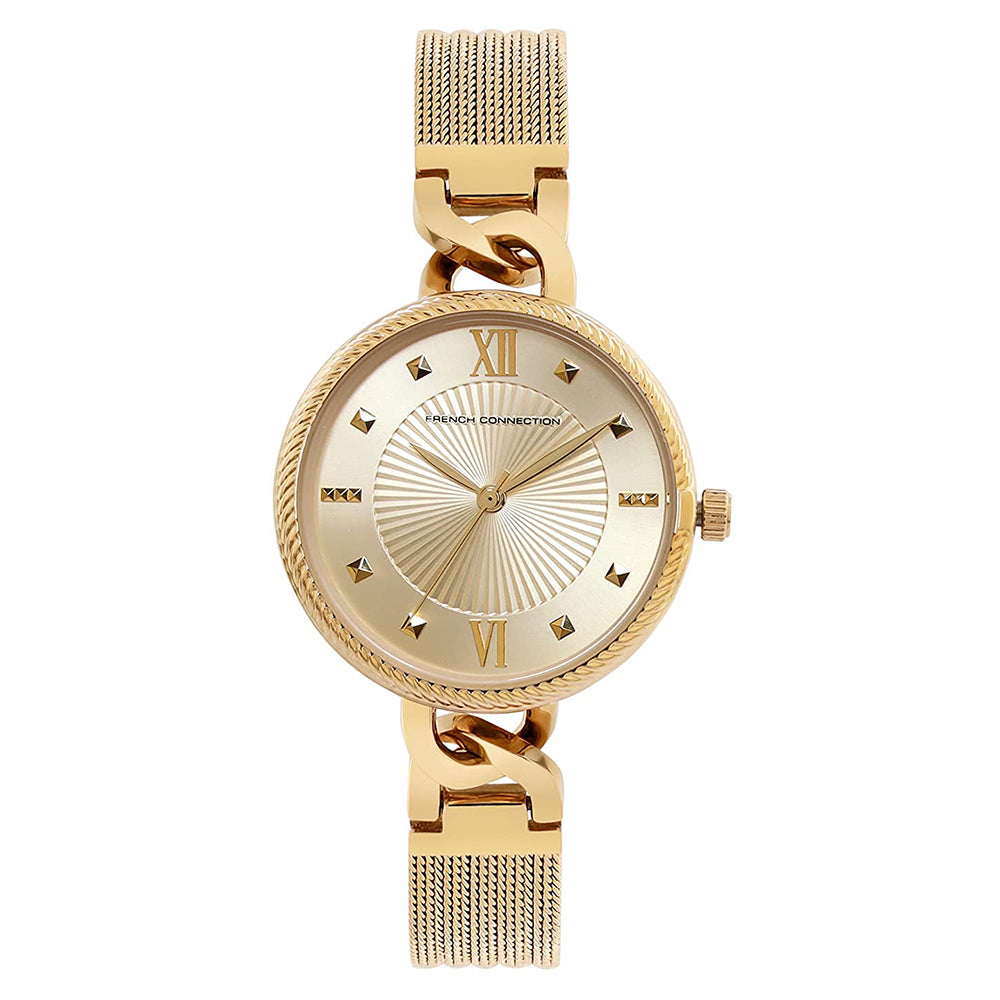 French Connection Spring-Summer 2021 Analog Silver Dial Women's Watch-FCP24RGM