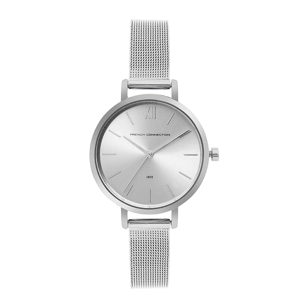 French Connection Analog Silver Dial Women's Watch-FCE22S