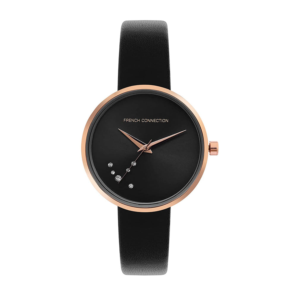 French Connection Analog Black Dial Women's Watch-FCL23-F
