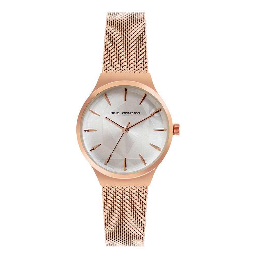 French Connection Spring Summer Analog Silver Dial Women's Watch-FCN00021C