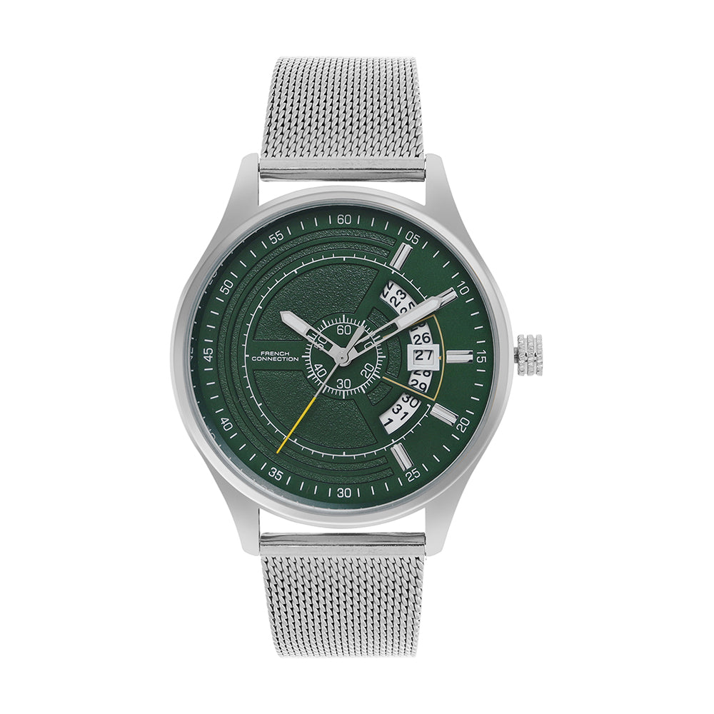French Connection FCN00026D Atout Green Dial Men's Analog Watch
