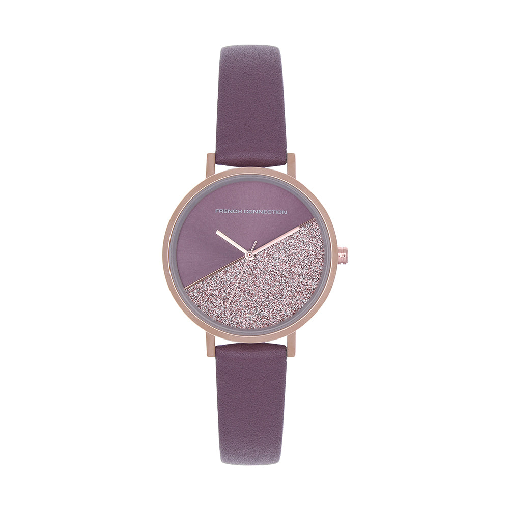 French Connection Spring-Summer 2021 Analog Purple Dial Women's Watch-FCN0008D-R