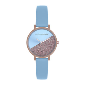 French Connection Spring-Summer 2021 Analog Blue Dial Women's Watch-FCN0008F-R