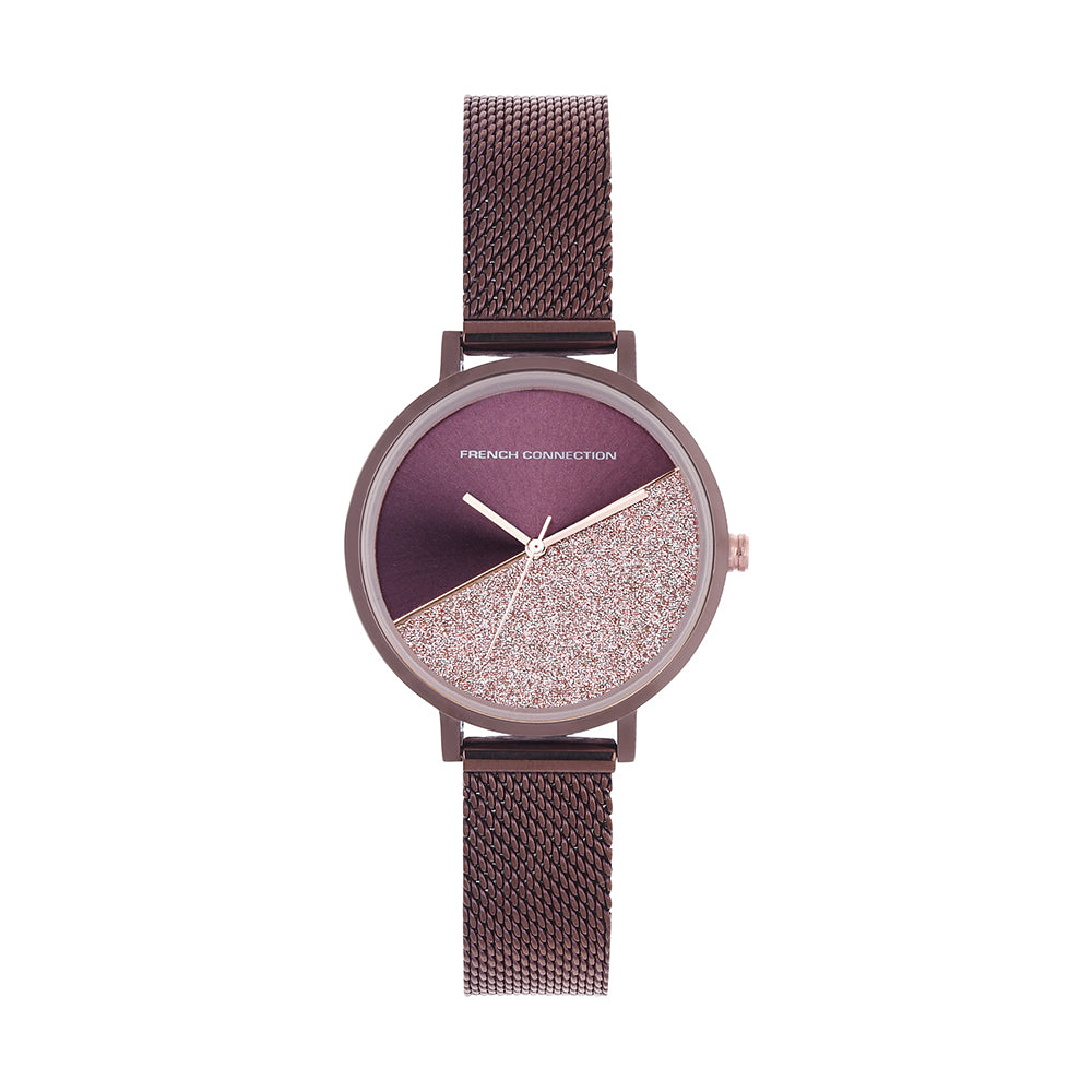 French Connection Spring-Summer 2021 Analog Purple Dial Women's Watch-FCN0008O-R