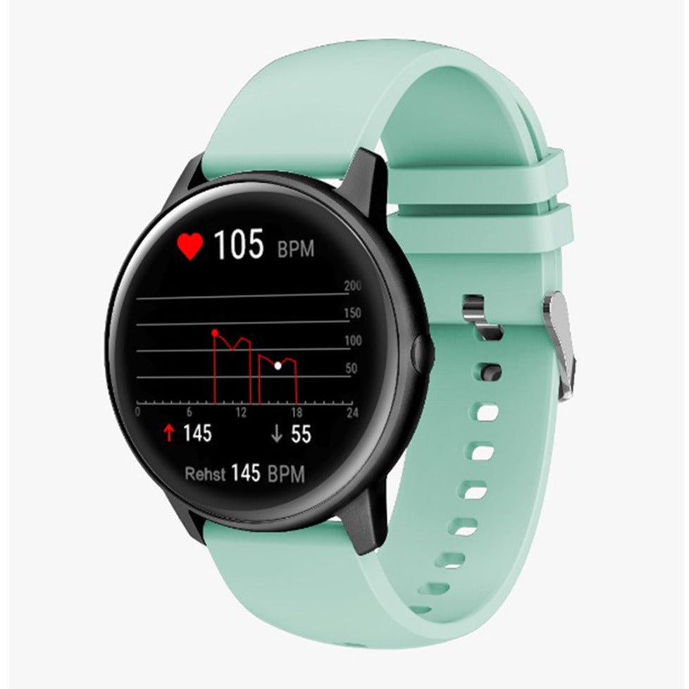 French Connection Green Unisex Smartwatch R3-E Pro