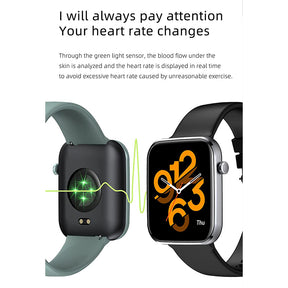 French Connection Black Unisex Smartwatch -FCZ15.B