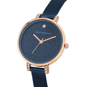 French Connection Analog Blue Dial Women's Watch-FC23URGM