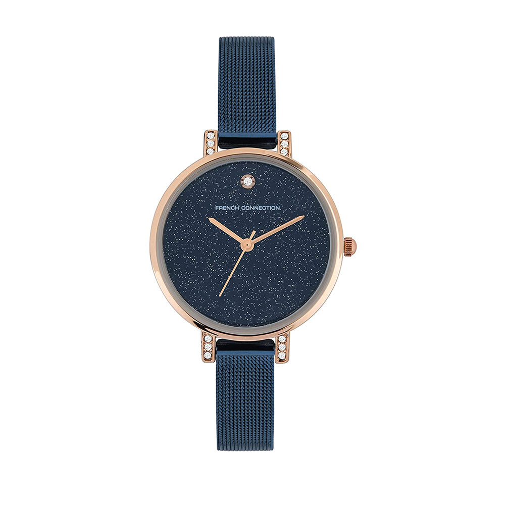 French Connection Analog Blue Dial Women's Watch-FC23URGM