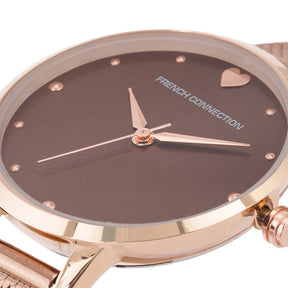 French Connection Analog Brown Dial Women's Watch-FCN00018D