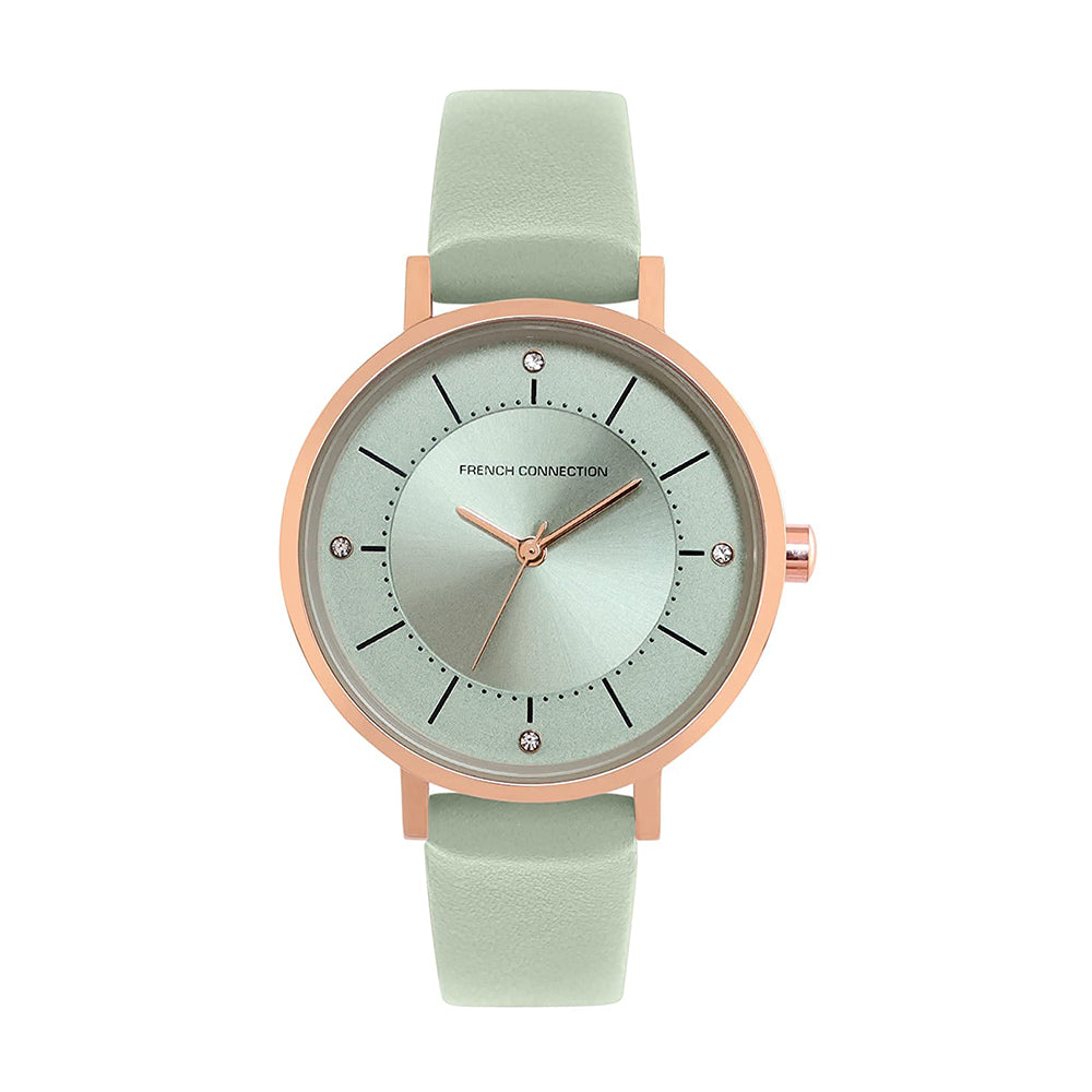 French Connection Analog Green Dial Women's Watch-FCN00010B