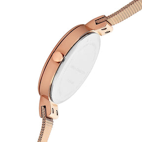French Connection Analog Rose Gold Dial Women's Watch-FC28RGM