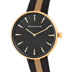 French Connection Analog Black Dial Women's Watch FCL22-B