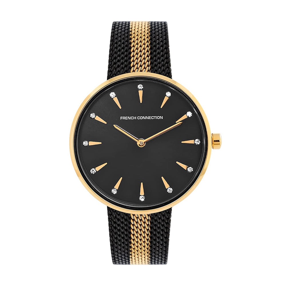 French Connection Analog Black Dial Women's Watch FCL22-B