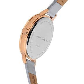 French Connection Analog Silver Dial Women's Watch-FC134U, Grey