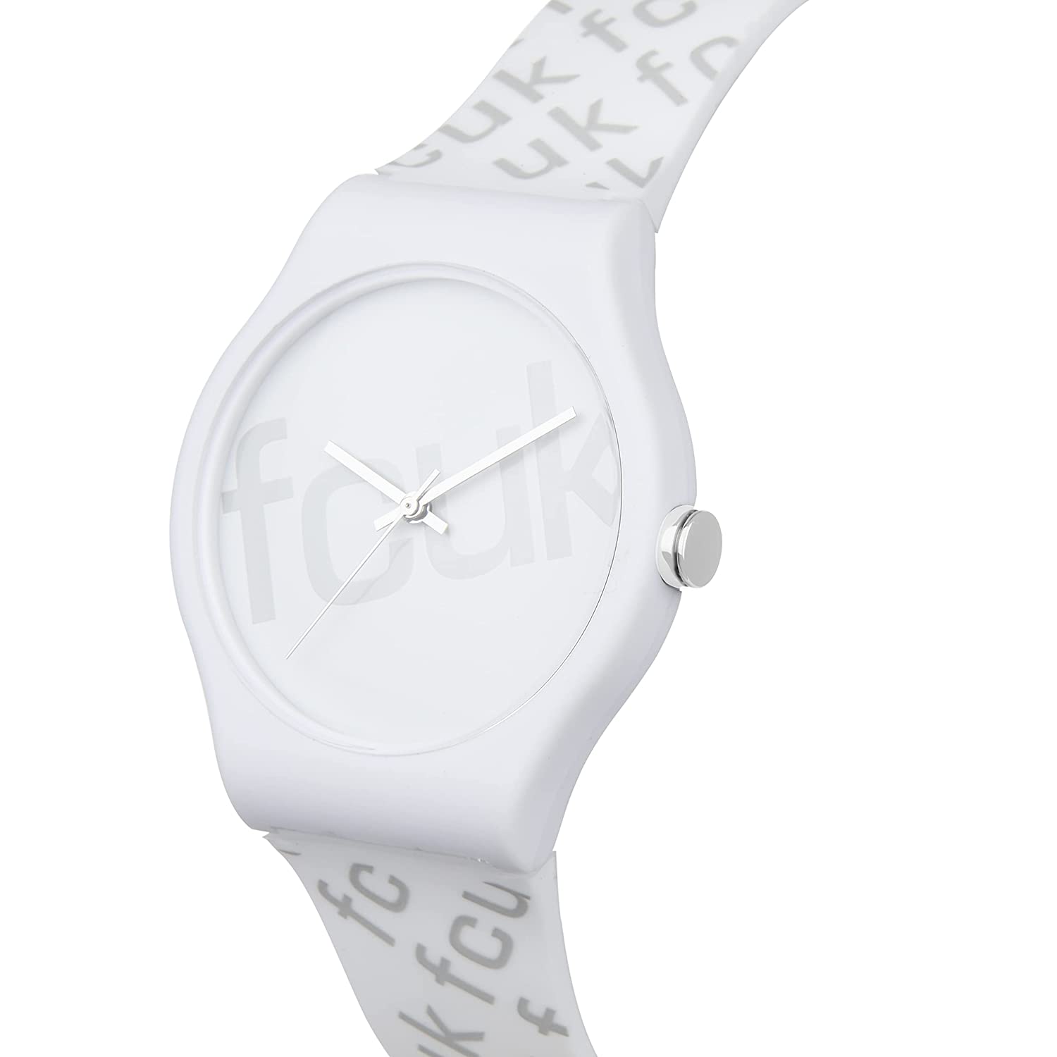 FCUK Analog White Dial Unisex-Adult's Watch-FC171W