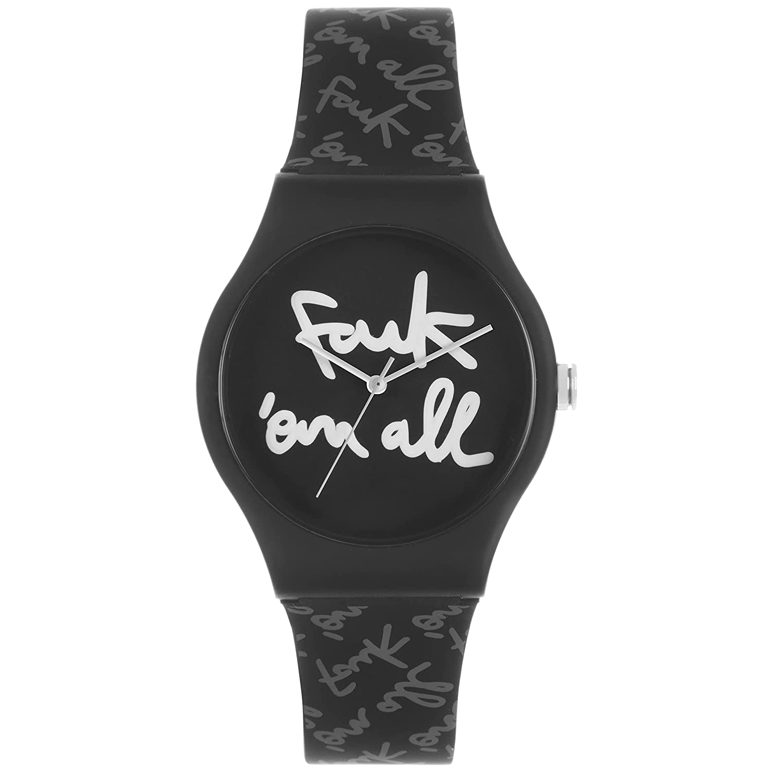 FCUK Analog Black Dial Unisex-Adult's Watch-FC172B