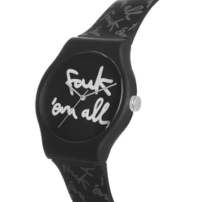 FCUK Analog Black Dial Unisex-Adult's Watch-FC172B