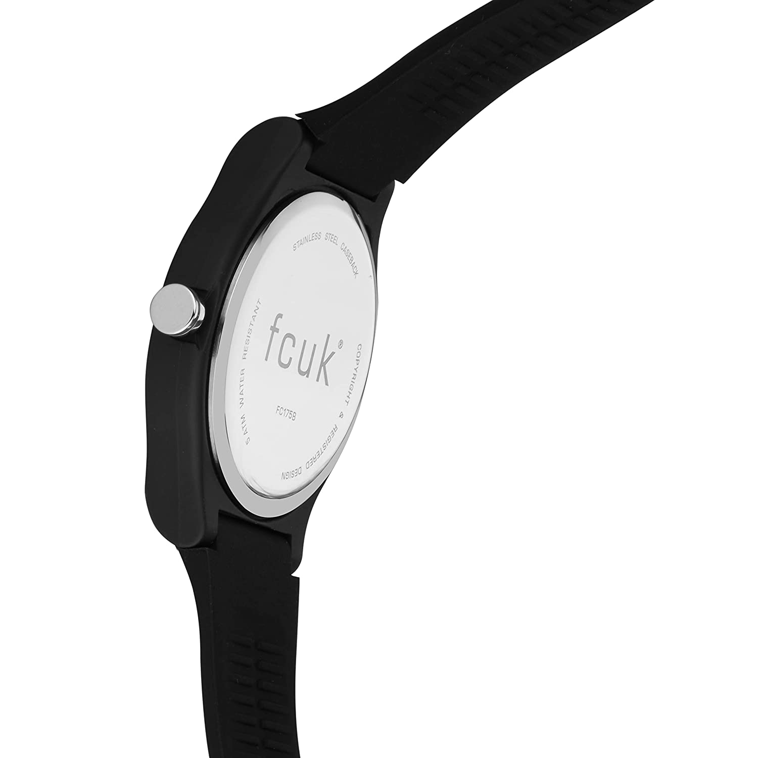 FCUK Analog Black Dial Unisex-Adult's Watch-FC175B