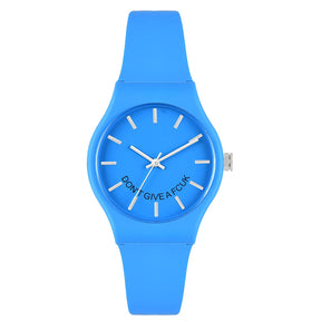 FCUK Analog Blue Dial Unisex-Adult's Watch-FC175U