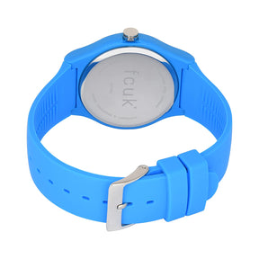 FCUK Analog Blue Dial Unisex-Adult's Watch-FC175U