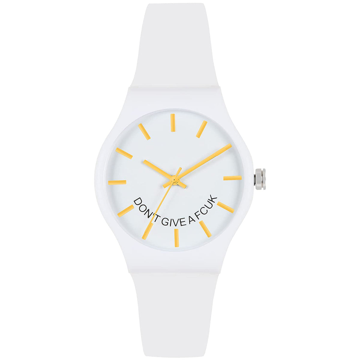 FCUK Analog White Dial Unisex-Adult's Watch-FC175W