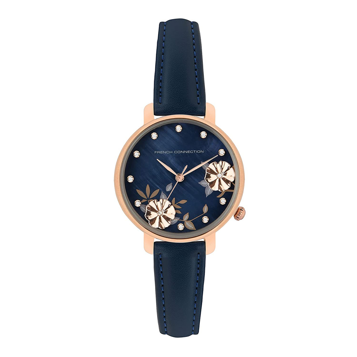 French Connection Analog Blue Dial Women's Watch-FC21U