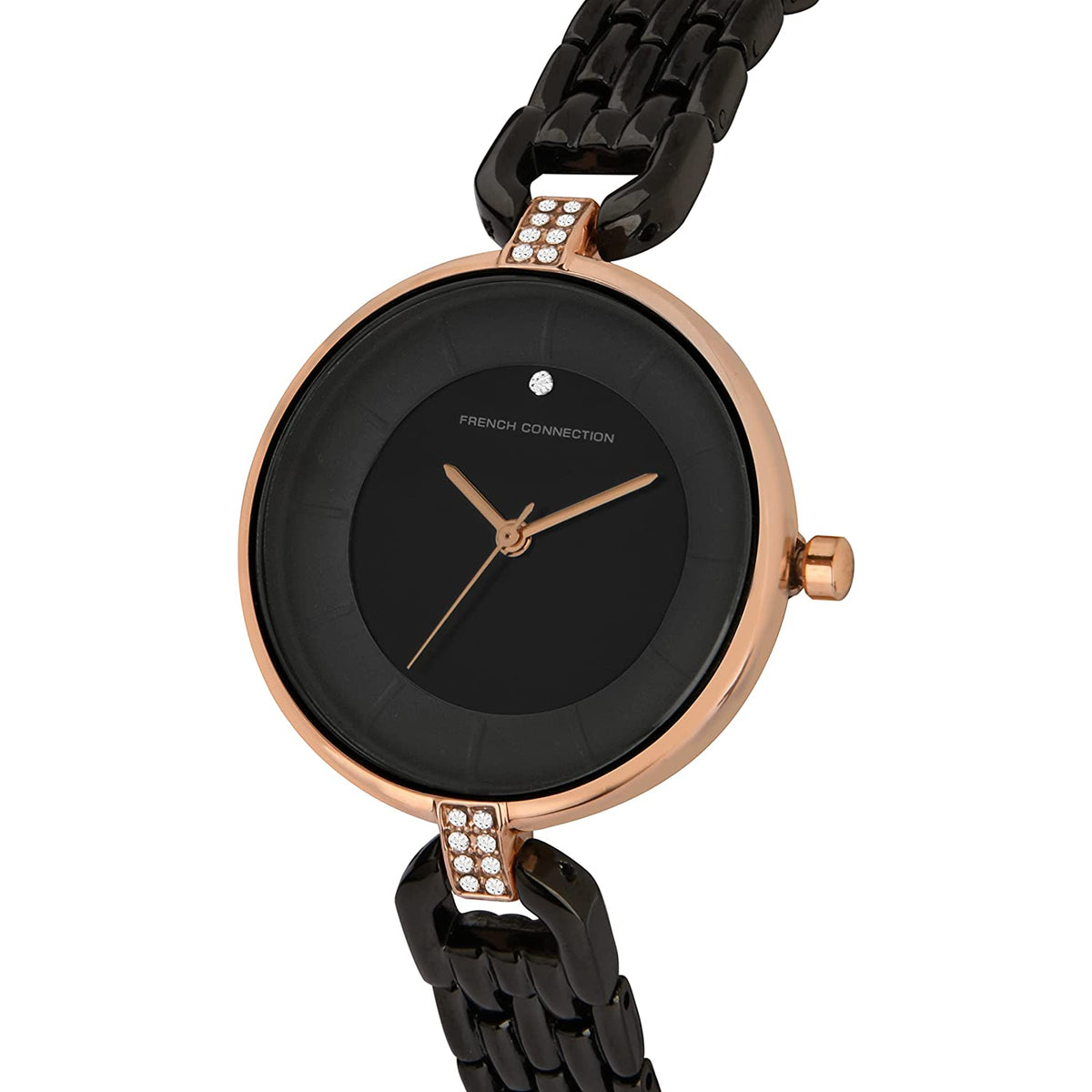 French Connection Analog Black Dial Women's Watch-FC25BM