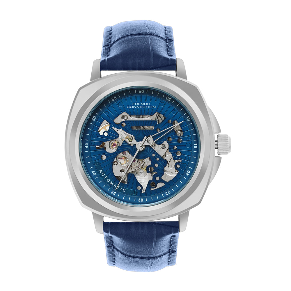 French Connection Automatic Blue Dial Men's Watch-FCA03-4