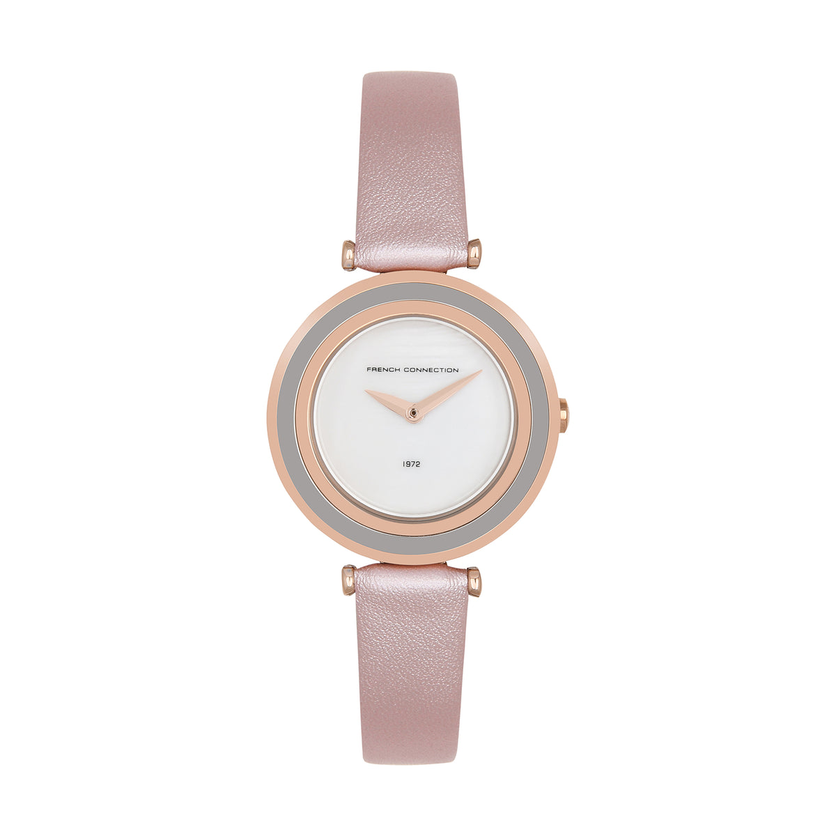 French Connection Spring-Summer 2021 Analog White Dial Women's Watch-FCE118E