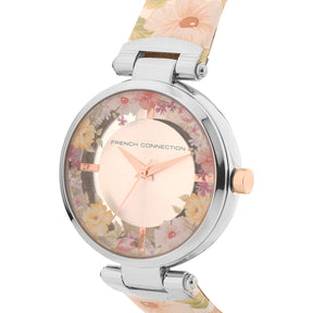 French Connection Analog Silver Dial Women's Watch-FCL0003B