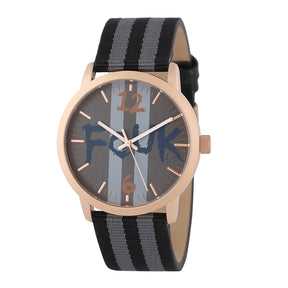 FCUK Analog Grey Dial Men's Watch-FK0001A