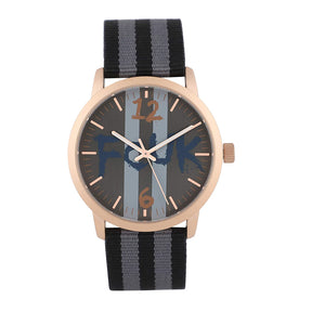 FCUK Analog Grey Dial Men's Watch-FK0001A