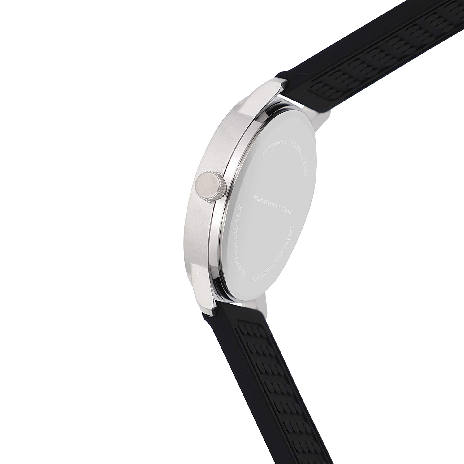 FCUK Analog Black Dial Men's Watch-FK0002A