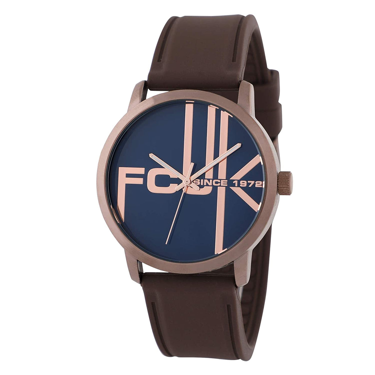 FCUK Analog Blue Dial Men's Watch-FK0002D