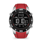 Kenneth Cole Reaction Digital Men RED Silicon Strap Beam KRWGP2191301
