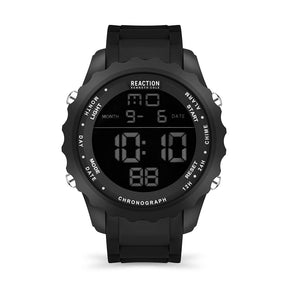 Kenneth Cole Reaction Digital Men Blue Silicon Strap Walt KRWGP2194303