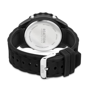 Kenneth Cole Reaction Digital Men Blue Silicon Strap Walt KRWGP2194303