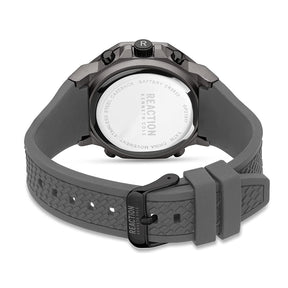 Kenneth Cole Reaction Analogue-Digital Men Grey Silicon Strap Zepp KRWGP2191702